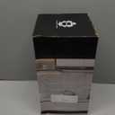 Rotating Utensil Holder with 3 Compartments & Cork Bottom  Premium Matte White Metal + 9-Piece Acacia Wood Kitchen Utensil Set  Countertop Organizer for Cooking Tools, Housewarming & Holiday Gifts