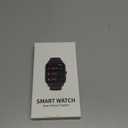 Smart Watches for Men Women(Answer/Make Call), 1.85 inch HD Fitness Tracker Watch with Activity Counter/ Sleep Monitor/ 110+ Sports Modes, IP68 Waterproof Smart Watch for Android iPhone iOS Compatible (Black)