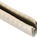 uxcell Edge Trim U Seal Extrusion Beige U Channel Edge Protector PVC Plastic W Iron Sheet Fits 3/64''-11/64'' Edge 16.4Ft/5M Length