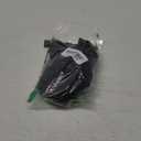 Womens Zip Front Sports Bra Wireless Post-Surgery Bra Racerback Yoga Sports Bras (Medium, Black)