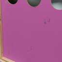 Art Easel for Kids, Adjustable Double Sided Whiteboard & Chalkboard, Painting Kid Easel for Toddlers 2-8, Ideal Gift-Pink
