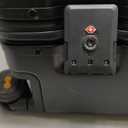 LEVEL8 Zipperless Checked Luggage with Aluminum Frame, Upgraded Medium Hardside Suitcase with Spinner Wheels, Metal Travel Luggage with Double Tsa Locks, 24 Inch, Black