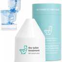 Toilet Cleaner, Household Cleaning Solution, Toilets Bowl Cleaning Reduces Hard-Water Stains & Odor, Automatic Refreshes Toilets, Long-Lasting Bowl Cleaner Fresh Scent, White