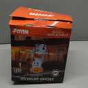 JOYIN 9ft Tall Halloween Inflatable Ghost Outdoor Decorations, Giant Overlap Ghost Inflatable Decor with LEDs, Blow Up Yard Decorations for Halloween Party Garden Lawn Yard Decor