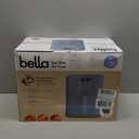 bella 6 Qt Slim Air Fryer, Fits-anywhere Kitchenware, EverGood Ceramic Nonstick Coating, Adjustable Temperature, 6 Preset Cooking Options, 60 Min Auto Shutoff w Audible Tone, 5lb Capacity, Surf