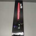 2 Pack Rechargeable Lightsabers with Connector, Metal Hilt Light Sabers, Durable PC Blade, USB Charging, Combine into Double Staff, 12 Colors LED, Sound Effects, Dueling Toys for Kids Adults, Gifts