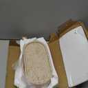 DN DECONATION Resin Decorative Tray with Legs, 4 Footed Coffee Table Trays Decor, Travertine Look Vanity Tray for Perfume Jewelry Bathroom Soap Kitchen Countertop Dresser, Oval 9.53x1.97in