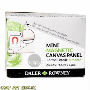 Canvas Mini Magnet 6.5 x 6.5cm