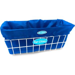 Top Glides Universal Washable Liner for Wire Walker Baskets (Blue)