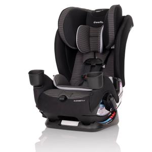 Evenflo All4Stages Slim 4-in-1 Convertible Car Seat (Tybee Black) Manufactured Date: 02/24/2026