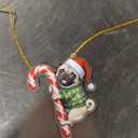 Bernedoodle Christmas Ornament 2d Flat Flat Acrylic Ornament