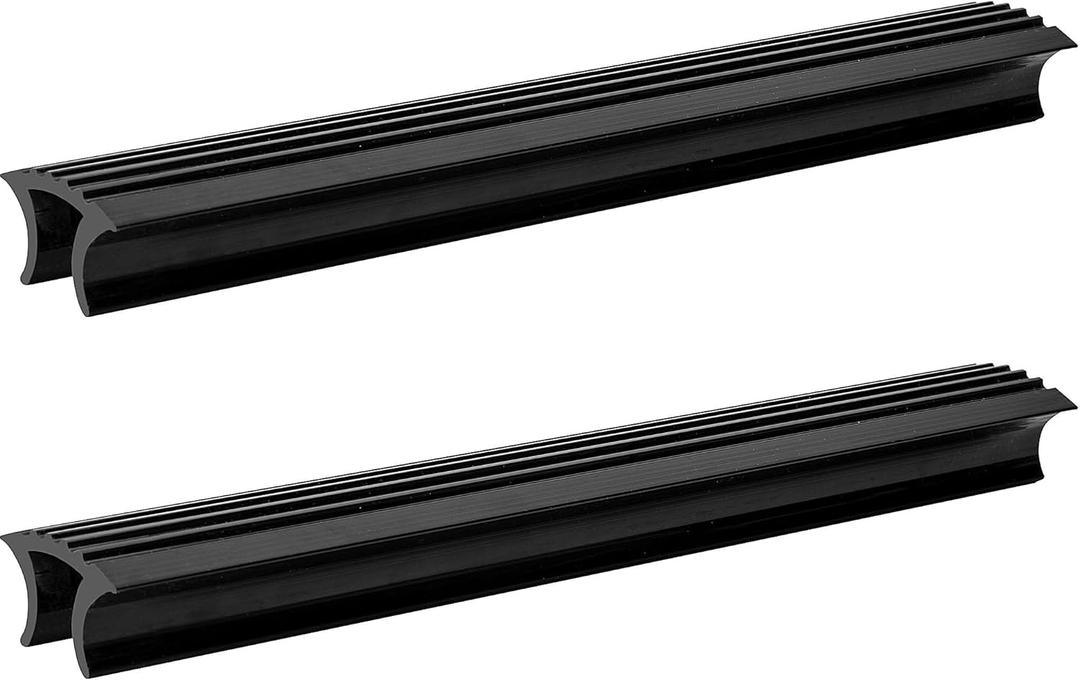 2 Pcs 10-3/8" Snap-in Boarding Ladder Tread-Non-Slip Boat Boarding Ladder Treads-Marine Ladder Insert for Boats Ladder Footing Safety