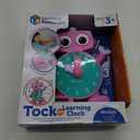 Learning Resources Tock The Learning Clock Pink, 1 Piece, Ages 3+, Educational Talking Clock