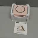 Charging Station for Apple Multiple Devices: 3 in 1 Foldable Magnetic Wireless Charger Stand - Travel Charging Dock Compatible with iPhone 16 15 14 13 12 Pro Max Plus Apple Watch AirPods (Pale-pink)