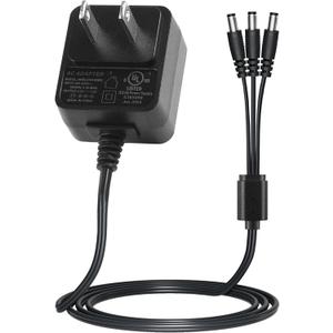 5V Charger for Dogtra 280C 200C YS600 YS300 iQ Plus 202C iQ-Combo iQCOMBO 282C EF-3000 Remote Collar Trainer, Dogtra Power Adapter Wall Charger with 1 to 3 Splitter Charging Cable