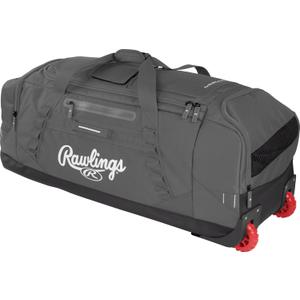 Rawlings | YADI 2.0 Wheeled Catcher's Bag | Yadier Molina Model | Baseball/Softball | Multiple Styles (GRAPHITE) Rawlings | YADI 2.0 Wheeled Catcher's Bag | Yadier Molina Model | Baseball/Softball | Multiple Styles (GRAPHITE)