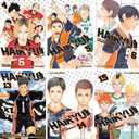 Haikyu!! Series, Complete (Vol. 1-45) Manga Set, by Haruichi Furudate (45 Books)