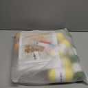 Blanket Crochet Kit for Beginners, Granny Squares Crochet Blanket Kit with Soft Yarns, Detailed Instructions & Step-by-Step Tutorials, Easy Knitting Kit for Beginner Craft Gift(Yellow Sunflower)