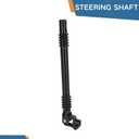 Lower Intermediate Steering Shaft Assembly for Chevy Silverado GMC Sierra 2500 3500 HD 2015 2016 2017 2018 2019 4.3L 5.3L 6.0L 6.6L V6 V8 Replaces 425119 22800708 23381953 23440310