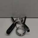 ProsourceFit Olympic Barbell Spring Clip Collar 2-inch Pair with Easy-Grip Handles for Weightlifting,Powerlifting and Strength Training