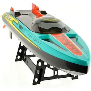 POCO DIVO Tornado High Speed RC Boat, Brushless Motor 40+mph Sport Racing Yacht, ABS ESC Servo RTR Deep-V Racer Watercraft, Super-Fast Water-Cooling Auto-flip 18 LED Night Sailing Ship