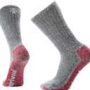 Smartwool Unisex Mountaineer Classic Edition Max Cushion Second Cut Crew Socks (Gray)