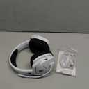 NUBWO Wireless Gaming Headset with Mic for Ps5 Ps4 PC, Zero Interference, 100-Hour Battery All-Day Play, 23ms Sync for Fortnite & Call of Duty/FPS Gamers, Triple Mode All Devices Compatible - White