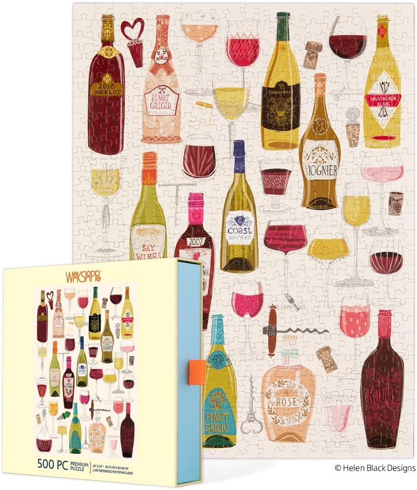 Wine Tasting 500 Piece Puzzle