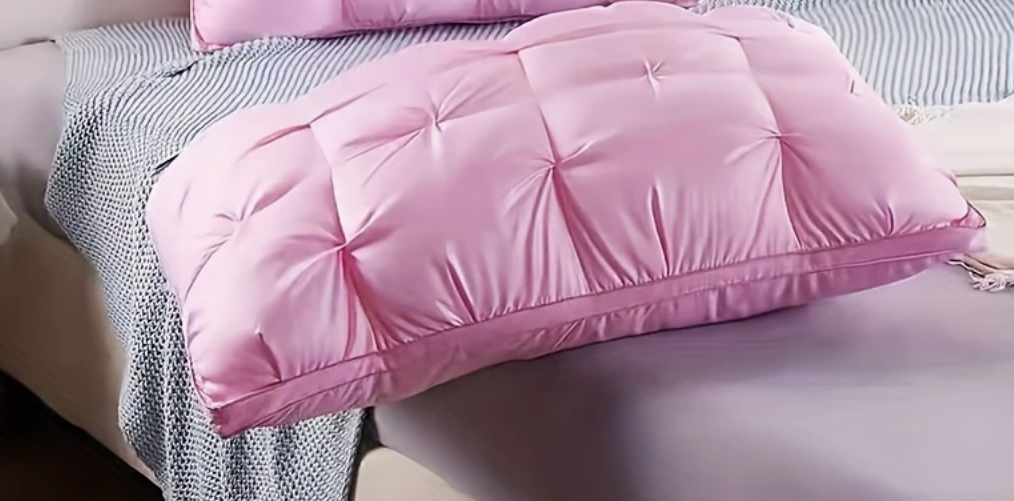 Pink Pillow Cushion 26x19in