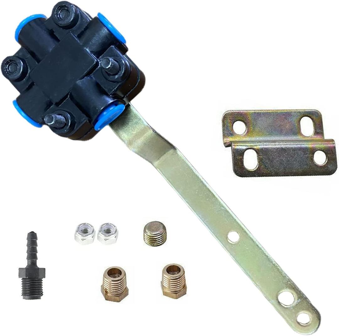 Air Standard Leveling Height Control Valve Kit VS-227 53321-Q120 KD2204 Replacement for Neway Trailer Air Suspensions