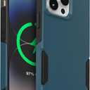 OtterBox iPhone 14 Pro Max (Only) Commuter Series Case Thin, Dual-Layer, Pocket-Friendly, Port Cover Blue/Black