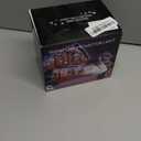 Christmas Snowflake Projector Lights Outdoor, Led Rotating Snowfall Show Lights Waterproof Landscape Decorative Christmas Light Lighting for Xmas Holiday Party Garden Patio Indoor Home Decoration Show (Black)