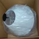 Aspen Creative 32202A Hardback Empire Spider Lamp Shade in Flaxen, 6" Top x 19" Bottom x 12" Slant Height
