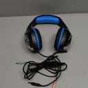 Gaming Headset for PC, Ps5, Switch, Mobile, Gaming Headphones for Nintendo with Noise Canceling Mic, Deep Bass Stereo Sound (Black Blue)