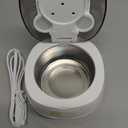 Ultrasonic Retainer Cleaner, Deep Clean, Retainer Cleaner Machine for Dentures, Anti Grinding Mouth Guard, Braces, Toothbrush Heads, Toothbrush