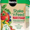 Miracle-Gro Shake 'N Feed Tomato, Fruit and Vegetable Plant Food, For In-Ground and Container Plants, Feeds up to 3 Months, 1 lb.