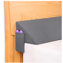 King Size(76"x10"x6") Bed Wedge Pillow for Headboard Pillow Gap Filler/Mattress Wedge Gap Close 0-6'' Fill headboard and Mattress