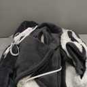 RALYSUN Electric Heated Blanket 72"x84" Full Size  DualSided with Microplush & Sherpa Fabric, 4 Heat Settings & 10 Hours Auto Off, Machine Washable  Iron Gray