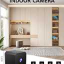 Small Nanny Cam for Home - 1080P Hidden Camera Wireless with Phone App, Indoor Security Camera for Pet/Baby/Older Adult, Motion Detection & Night Vision, Magnetic Small Camera Works with 2.4GHz WiFi