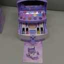 PERRYHOME Kids Makeup Set for Girl 56 Pcs Washable Real Cosmetic, Non-Toxic Frozen Toys Toddler Makeup Kit, 2026 New Princess Valentine & Birthday Girl Gift for 3 4 5 6 7 8 9 10 11 12 Year Old Girls