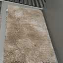 Yimobra Chenille Bathroom Rugs Non Slip, Extra Thick Soft Absorbent Bath Rug 31.5x20 Inch, Machine Washable Quick Dry Bath Mat for Bathroom Floor, Tub and Shower, Home Decor Accessories, Khaki