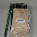 Shappy 2 Pair Figure Ice Skating Knee Pads Gel Dance Knee Pads Cushion and Support Breathable Material for Dancing Skating Women Girl Men (Small, Beige and Black)