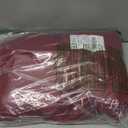NICETOWN Blackout Curtain Panels Grommet - Home Decorations Thermal Insulated Solid Grommet Top Blackout Living Room Drapes (Burgundy Red, 1 Pair, 52 x 72-Inch)