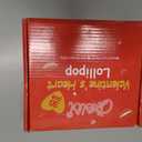 Swirl Multicolor Heart Lollipop, Heart Design, Party Bag Fillers, Individually Wrapped, 30-Pack