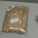 Kasyat Burlap Christmas Fall Tree Skirt Boho Ruffled Trim Christmas Tree Collar Linen Rustic Skirt Decorations for Farmhouse Thanksgiving Winter Xmas Party Supply(19.7 Inch,Tan)