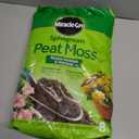 Miracle-Gro Sphagnum Peat Moss - Enriched with Plant Food, Add to Potting Mix and Native Soil, 8 qt. (2-Pack)