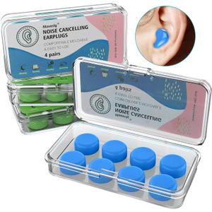 Swimming earplugs-Sleeping earplugs-Silicone Earplugs