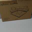 Ophanie Area Rugs for Living Room Bedroom, Upgrade Non-Slip Fluffy Soft Grey Shag Carpet, Indoor Floor Gray 4x6 Fuzzy Shaggy Living Room Plush Rug for Kids Home Dorm Decor Aesthetic