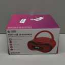 Core Innovations Portable Bluetooth CD Boombox with Digital FM Radio