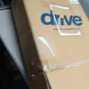 Drive Medical 2-in-1 Raised Toilet Seat with Removable Padded Arms